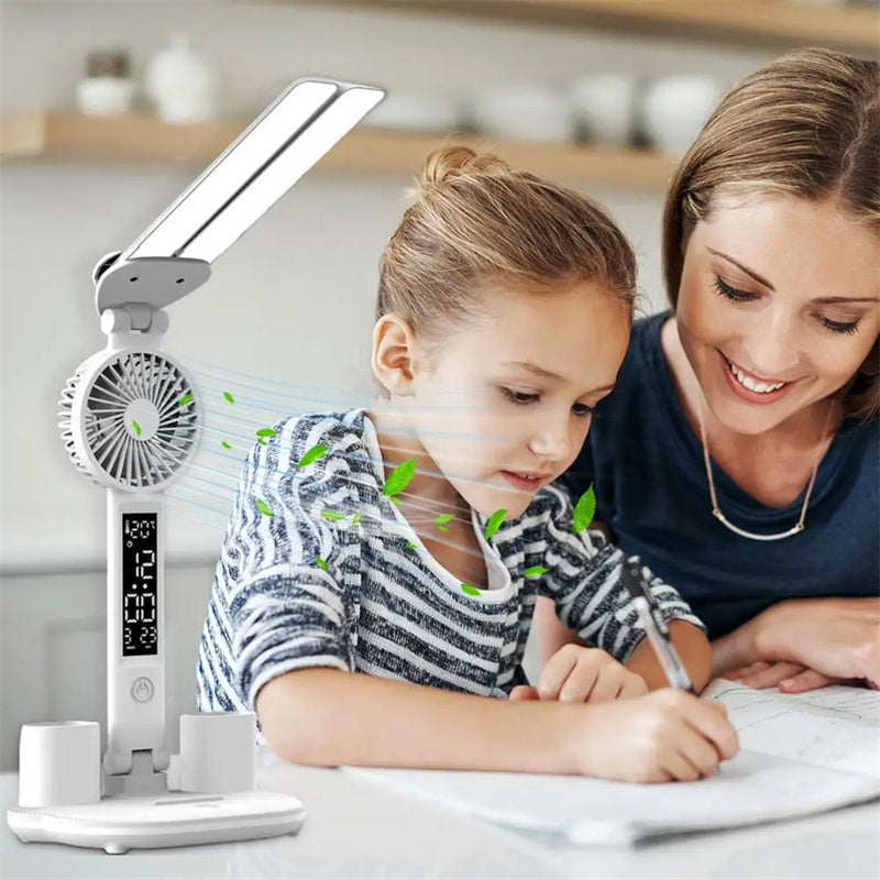 foldable-led-table-light-eye-protection-multifunction-desk-lamp-with-thermometer-calendar-fan-pen-holder-study-reading-fan-light