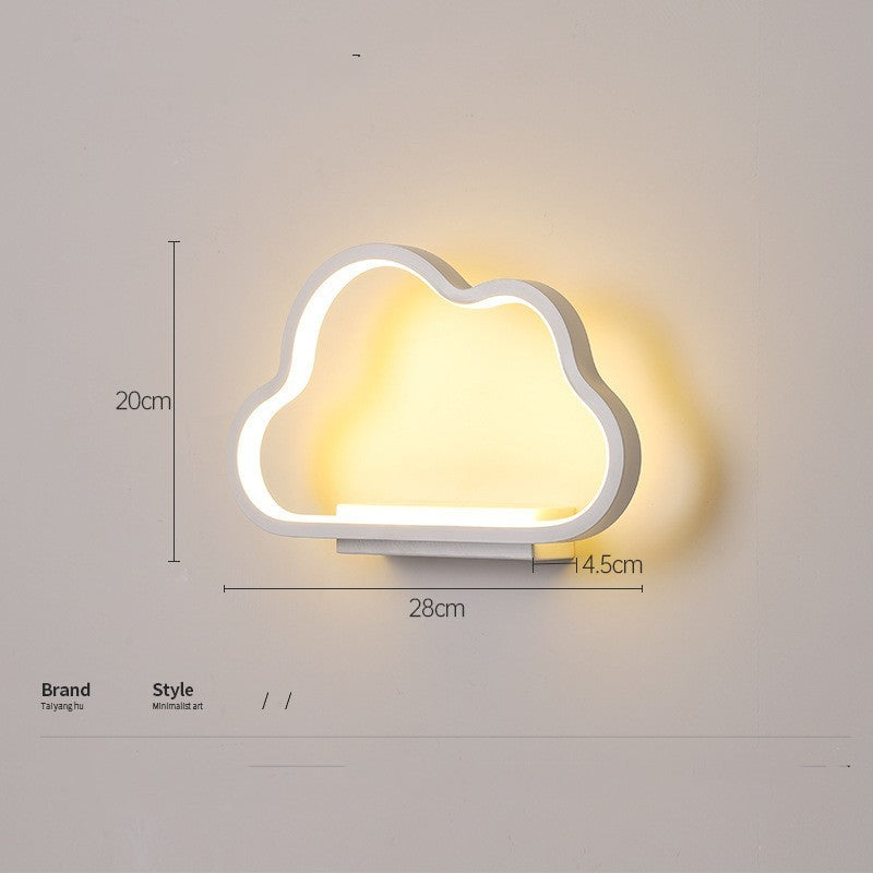 bedroom-bed-background-wall-decoration-simple-childrens-cloud-led-wall-lamp