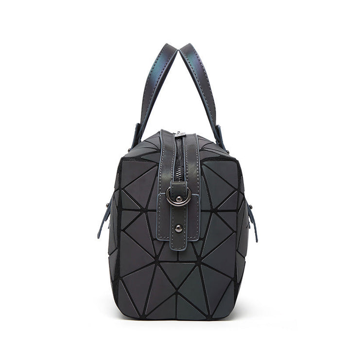 Rhomboid Luminous Irregular Handbag Unique & Stylish Women's Bag