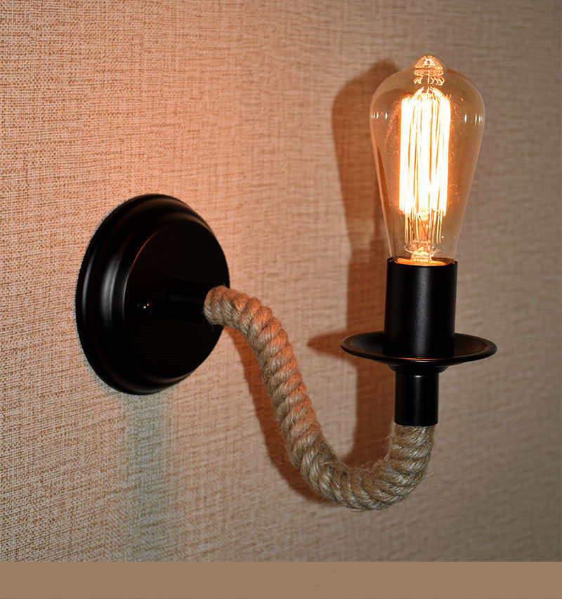 retro-creative-wrought-iron-twine-wall-lamp-bedside-lamp