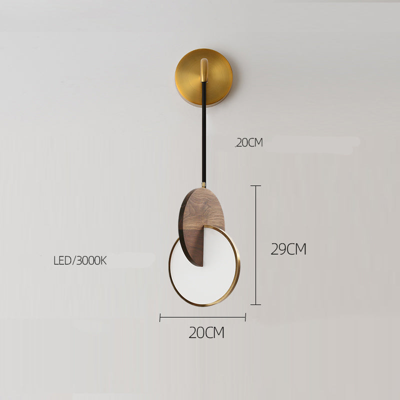 long-line-light-atmosphere-walnut-solid-wood-chandelier