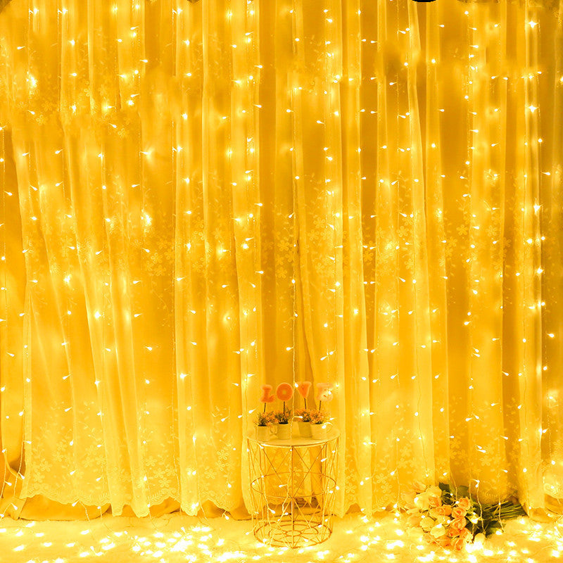 voltage-curtain-light-3x3-meters-300-lights-icicle-light-solar-holiday-lantern-string-waterproof-copper-wire-string-light