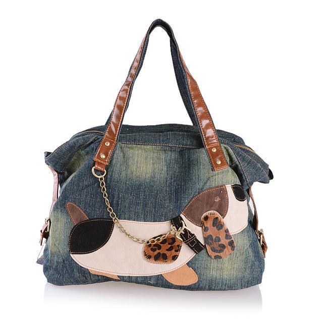 Casual Denim Women's Handbag - Stylish, Spacious, Durable Design