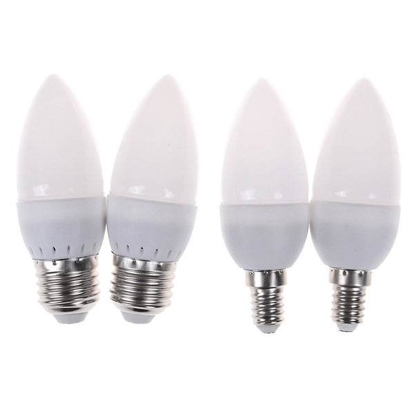 3W Led Candle Bulb E14 E27 220V Save Energy Spotlight