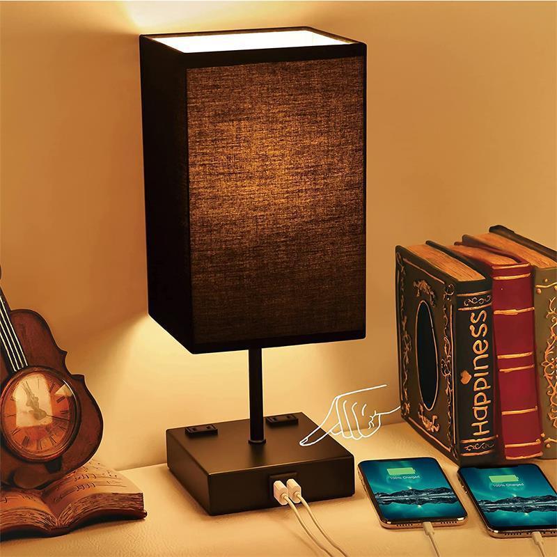 usb-mobile-phone-rechargeable-fabric-table-lamp