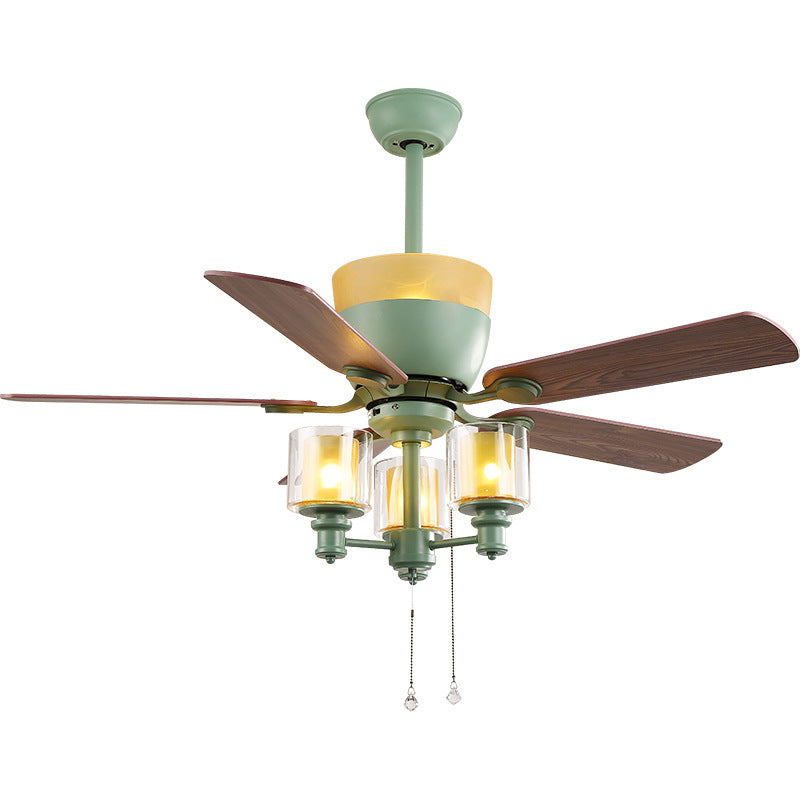 american-style-home-dining-room-fan-lamp