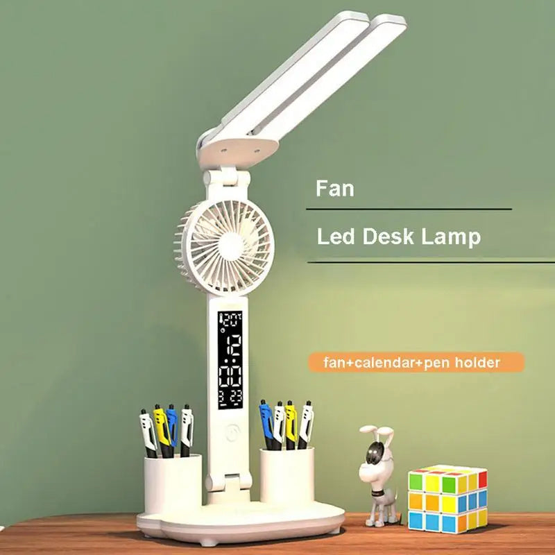 foldable-led-table-light-eye-protection-multifunction-desk-lamp-with-thermometer-calendar-fan-pen-holder-study-reading-fan-light