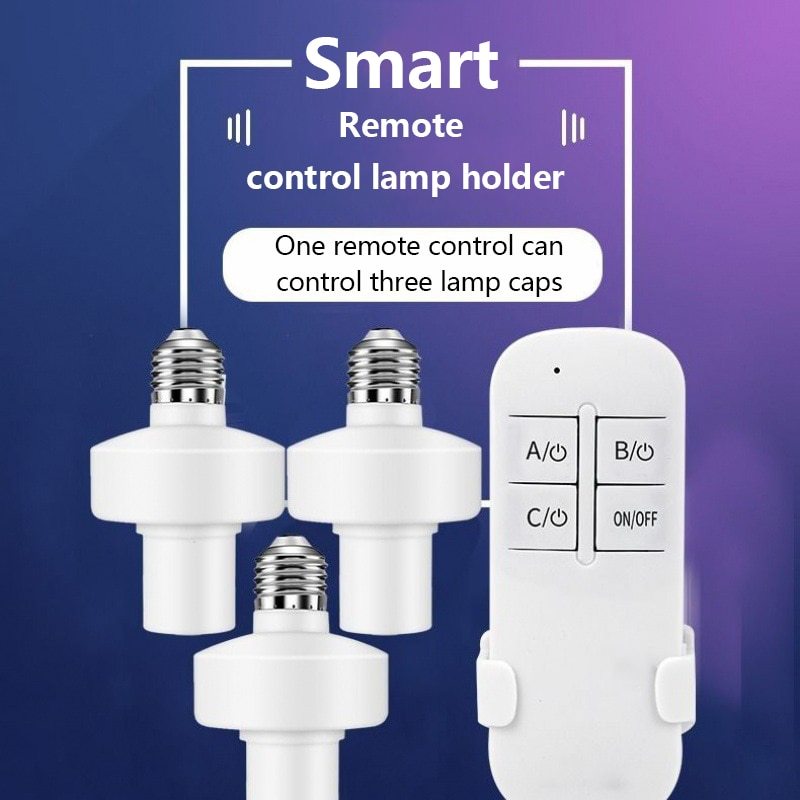 remote-control-lamp-holder-with-large-screw-mouth