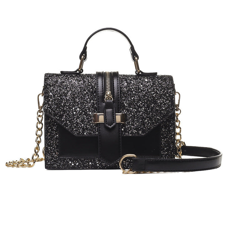 Fire Sequin Handbag Shoulder Bag Sparkling & Stylish Women's Bag