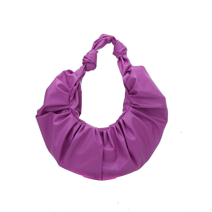 One-Shouldered Pleated Handbag – Stylish and Elegant for Any Occasion