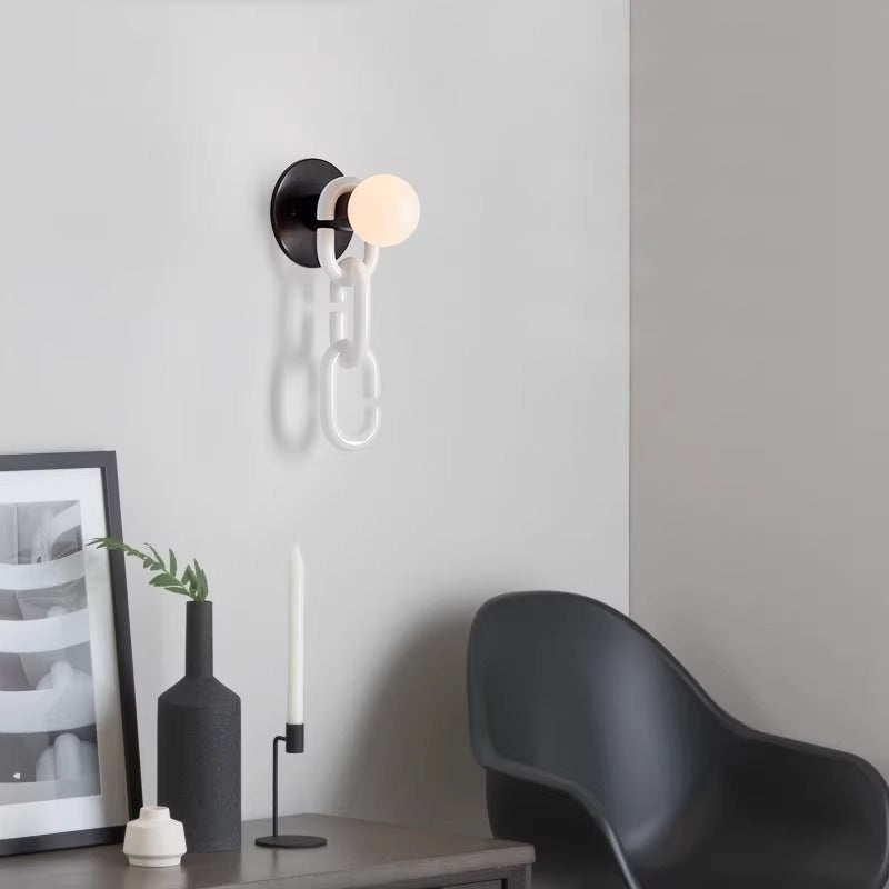 simple-glass-ball-bedroom-bedside-lamp-creative-chain-wall-lamp