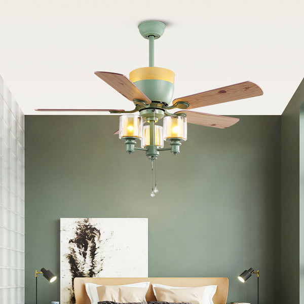 american-style-home-dining-room-fan-lamp