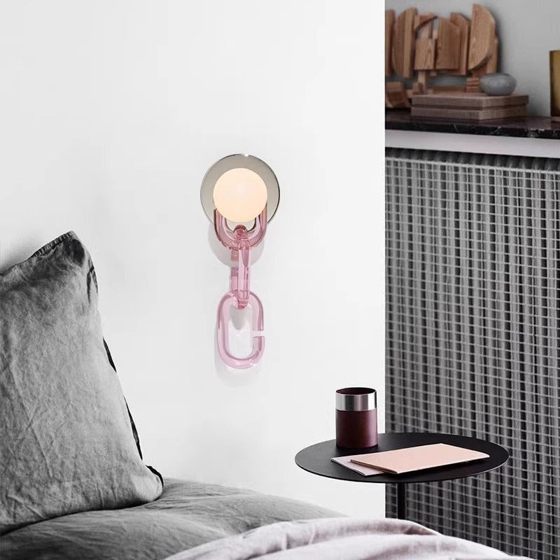 simple-glass-ball-bedroom-bedside-lamp-creative-chain-wall-lamp