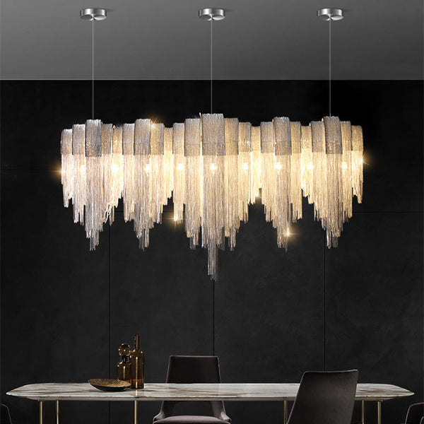 nordic-luxury-villa-design-tassel-aluminum-chain-living-room-chandelier