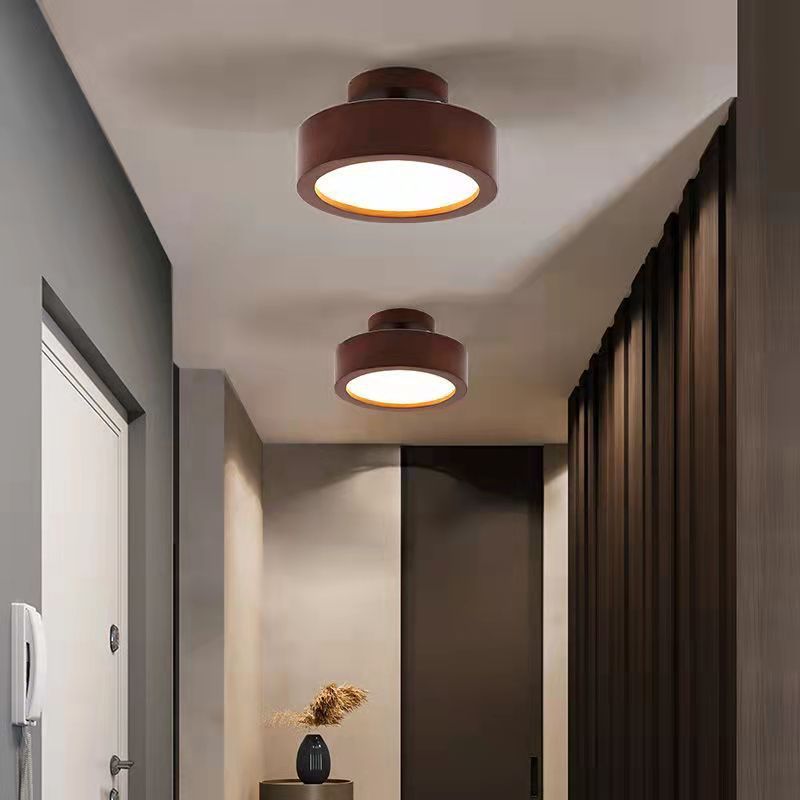 hallway-aisle-light-household-bedroom-simple-log-corridor-ceiling-lamp