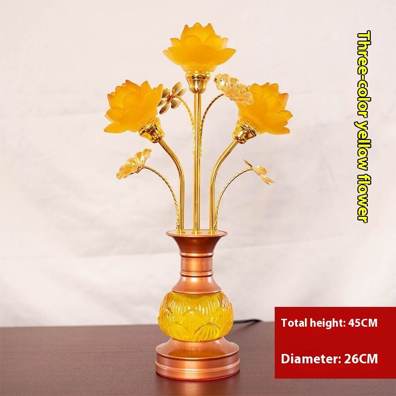 buddha-worship-in-buddhist-hall-colored-glaze-led-lotus-lantern