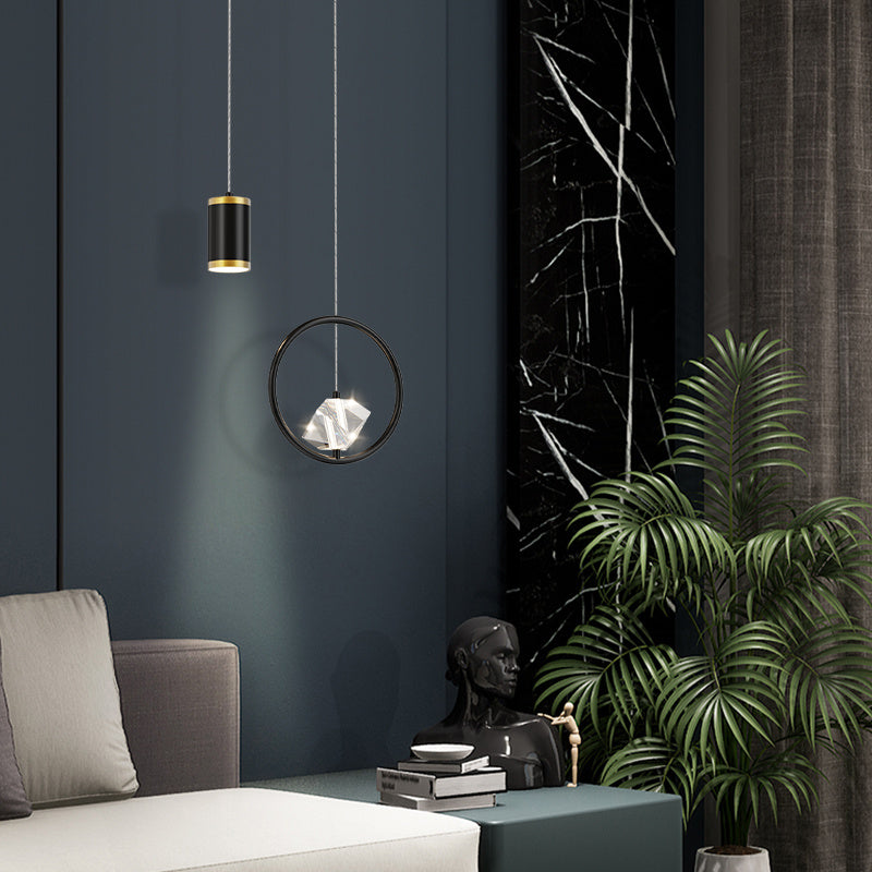 bedroom-pendant-lamp-starry-sky-projection