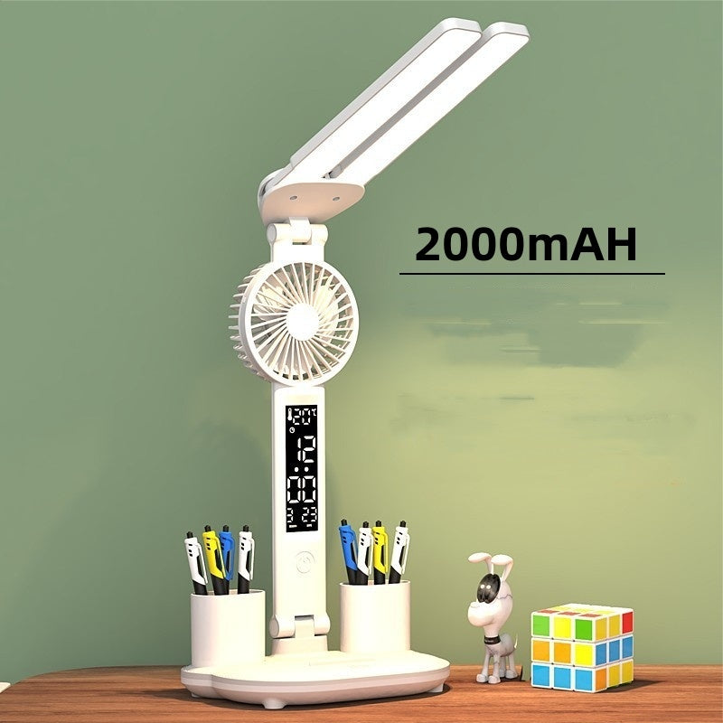 foldable-led-table-light-eye-protection-multifunction-desk-lamp-with-thermometer-calendar-fan-pen-holder-study-reading-fan-light